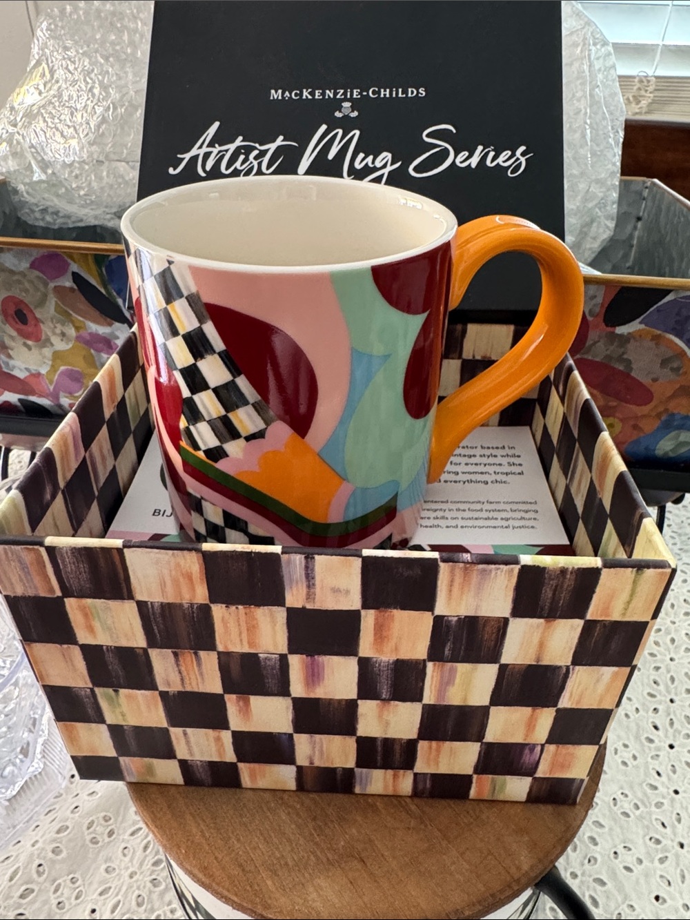 MacKenzie-Childs Artist Mug Series- limited edition